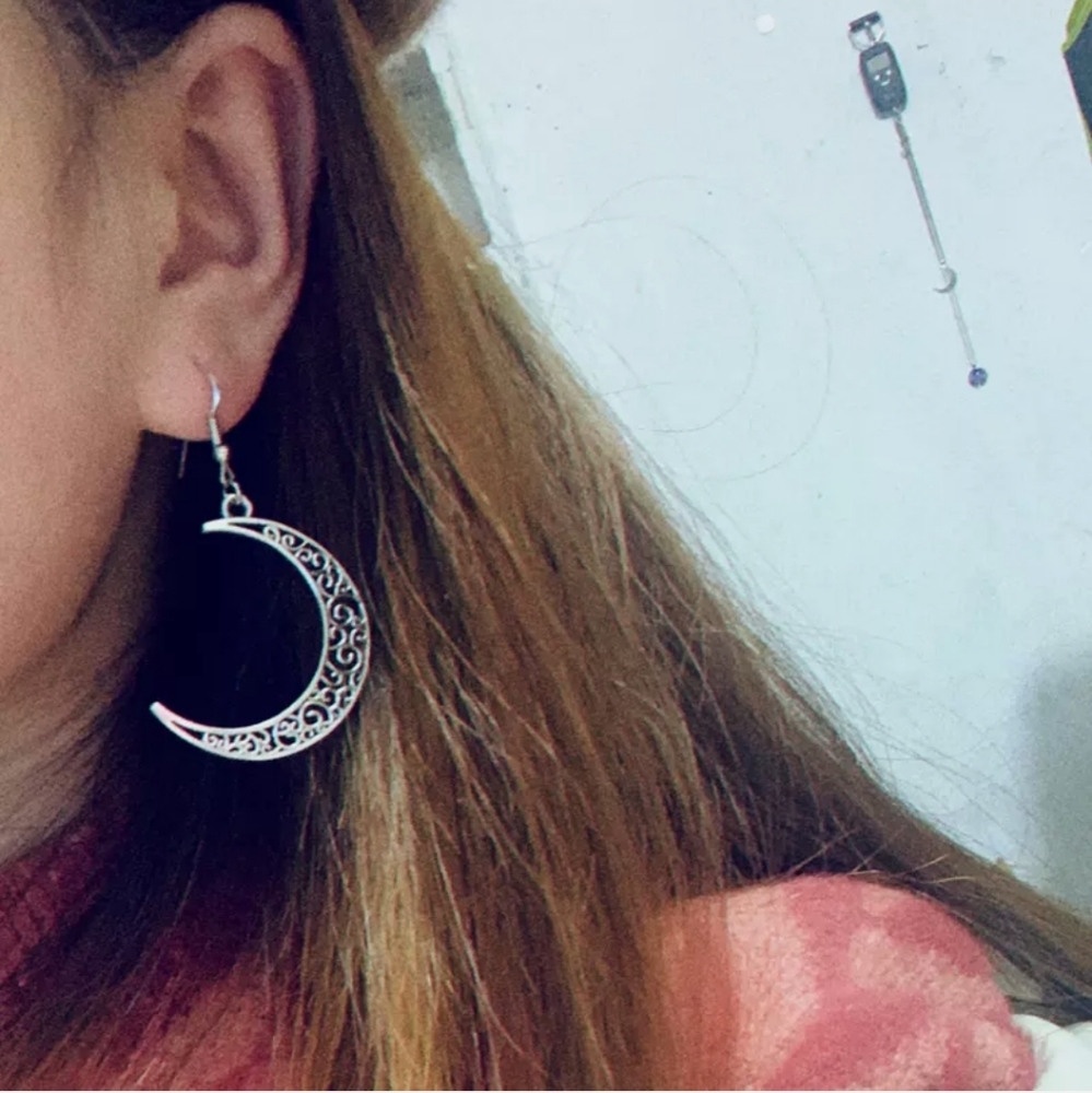New Fashion Moon Drop Earrings